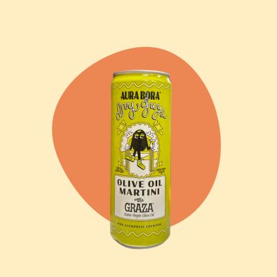 Aura Bora Olive Oil Martini