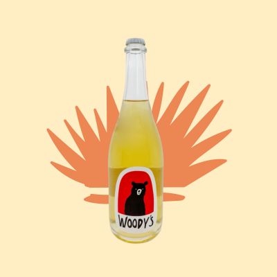 Woody's Non-Alcoholic Sparkling White Wine