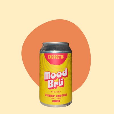 Mood Bru Energetic Strawberry Lemon Ginger