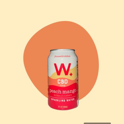 Weller 25mgCBD Peach Mango Sparkling Water