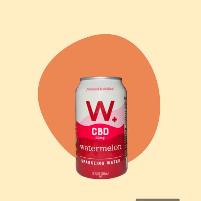 Weller 25mg CBD Watermelon Sparkling Water