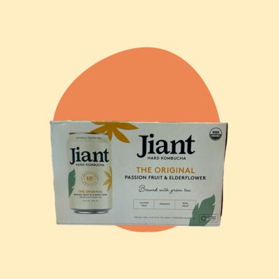 Jiant Passion Fruit Elderflower Hard Kombucha (6PK)