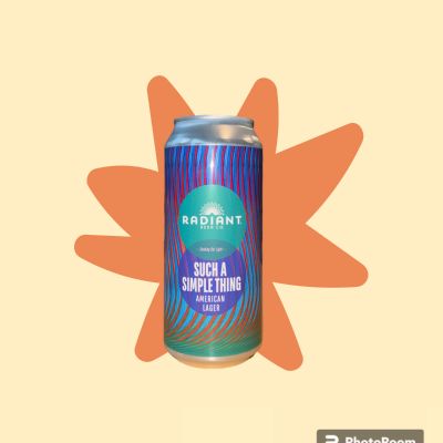 Radiant Beer Such A Simple Thing Lager (4pk)