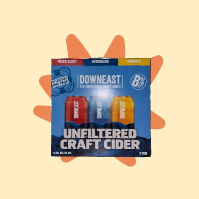 DownEast Variety Overboard Cider (9PK)