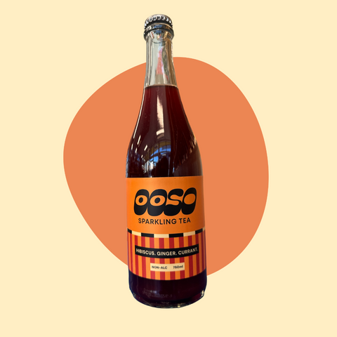 Ooso Sparkling Tea Hibiscus 750ml