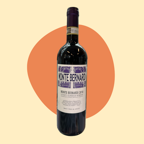 Monte Bernardi Chianti Classico Riserva 2018